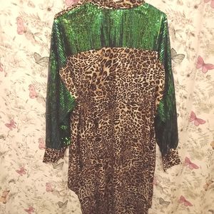 Boutique Silk Dress with Sequin size 2/3X no tag